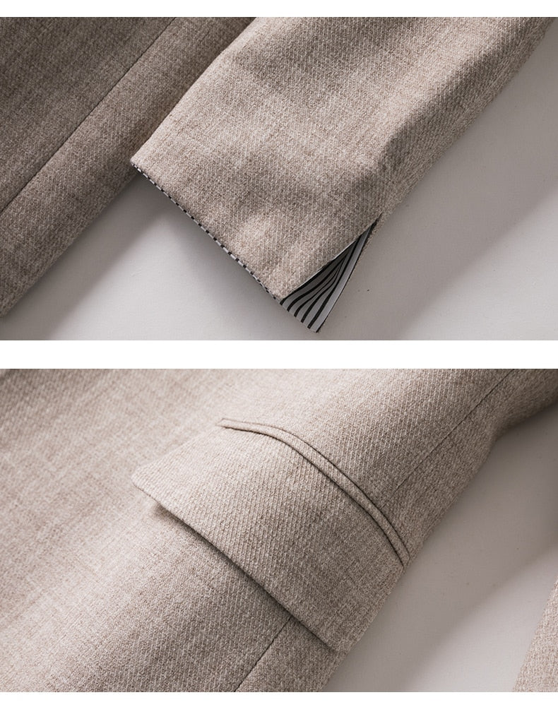 Damen Langarm Frühling Casual Blazer