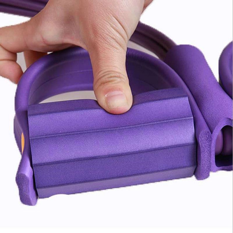 Fitness-Gummi-Widerstandsbänder, Latex-Pedal-Übungsgerät