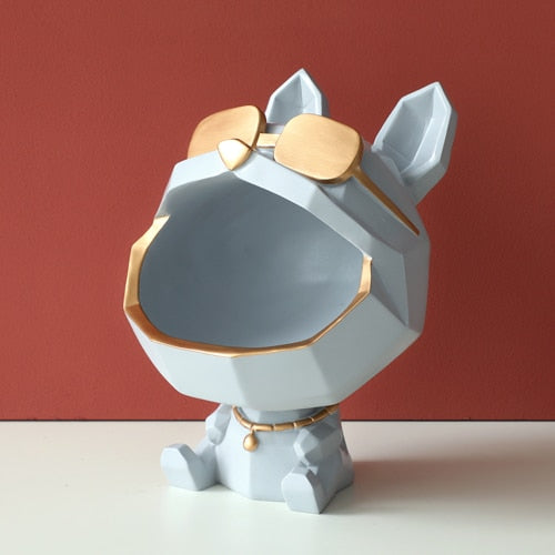 Coole Hundefigur Großmaul, Hund Aufbewahrungsbox Heimdekoration