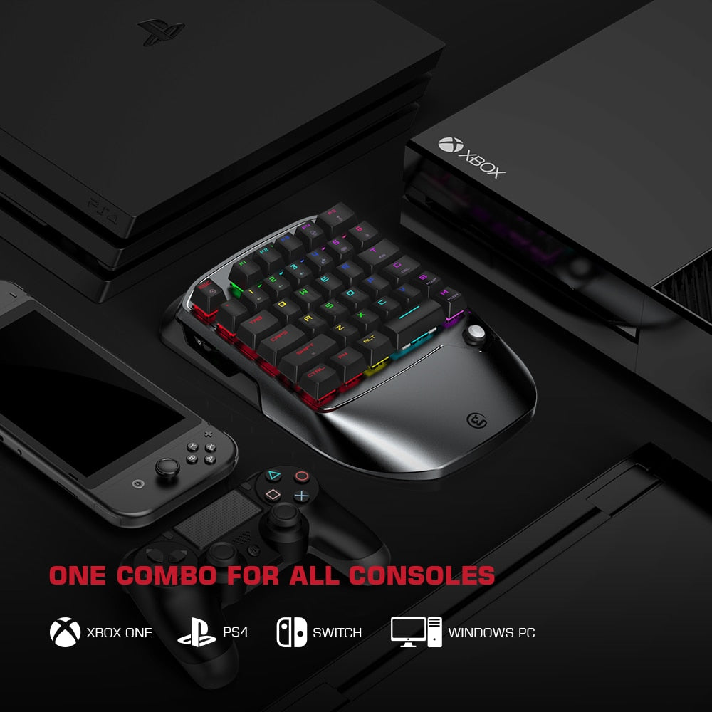 GameSir VX2 AimSwitch Tastatur Maus und Adapter Set für Xbox Series X, PlayStation 4, PS4, Nintendo Switch Videospielkonsole