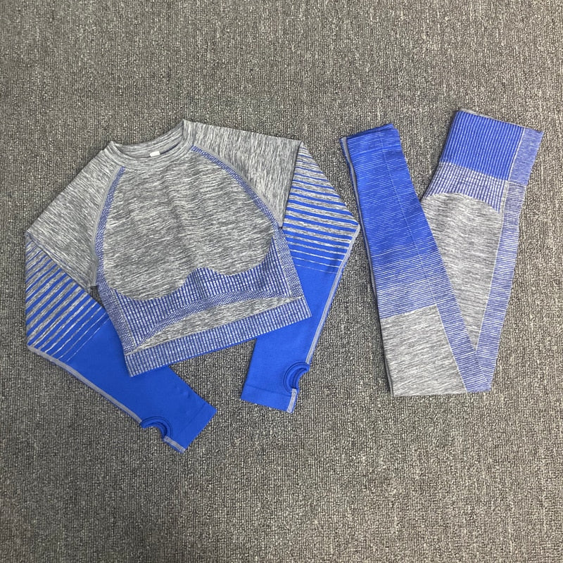 Damen Langarm Laufshirt atmungsaktiver Funktionsshirt , Yoga-Anzüge für Frauen