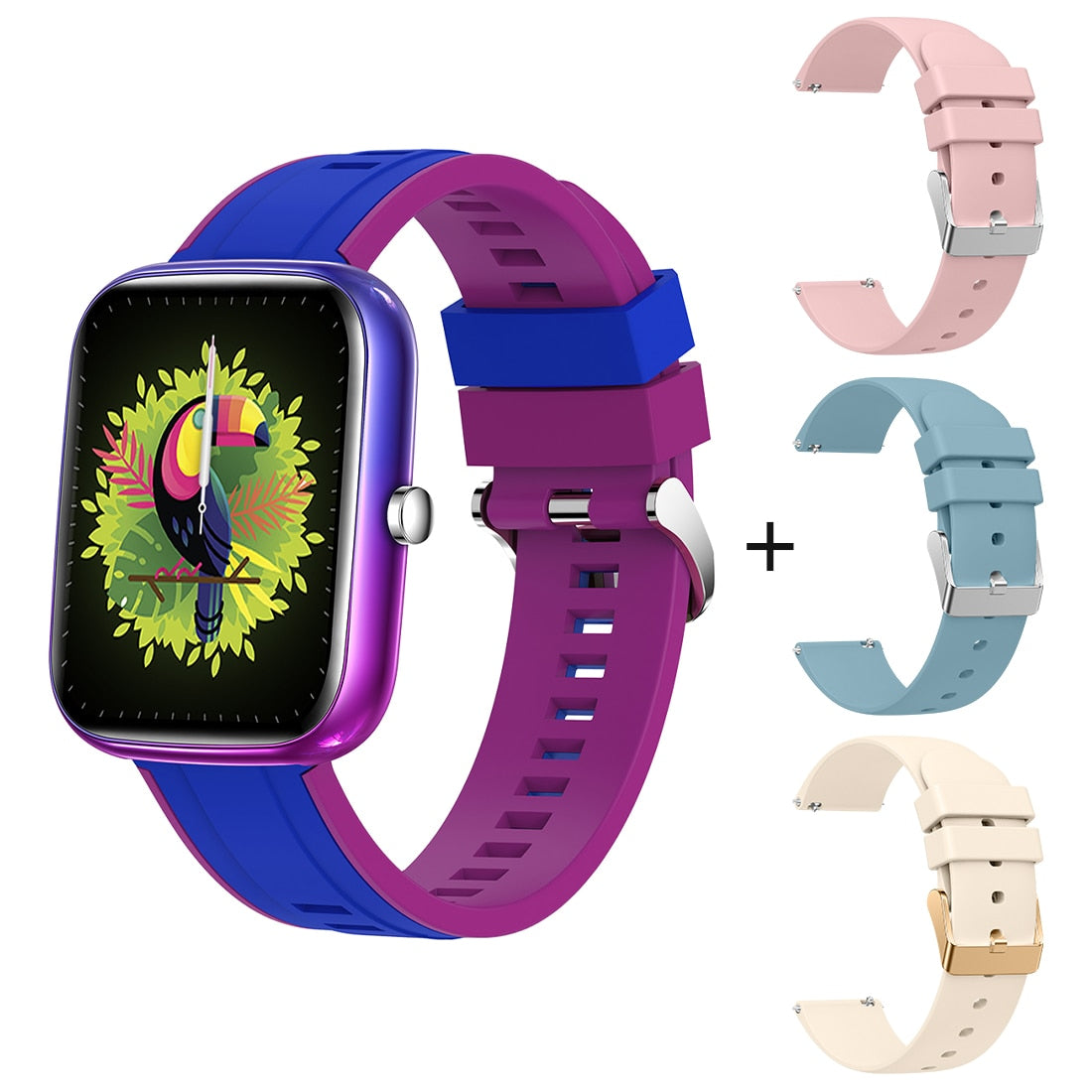 COLMI P8 BR 1,69 Zoll Smart Watch Männer Fitness Tracker IP67 Wasserdicht Bluetooth International Smartwatch für Android iOS Telefon