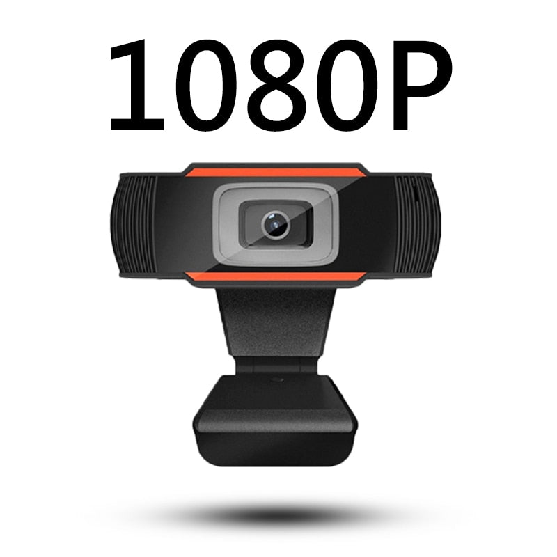 Webcam 1080P Full HD USB Web Kamera mit Mikrofon USB Plug and Play Video, Call Web Cam für PC Computer Desktop Gamer Webcast