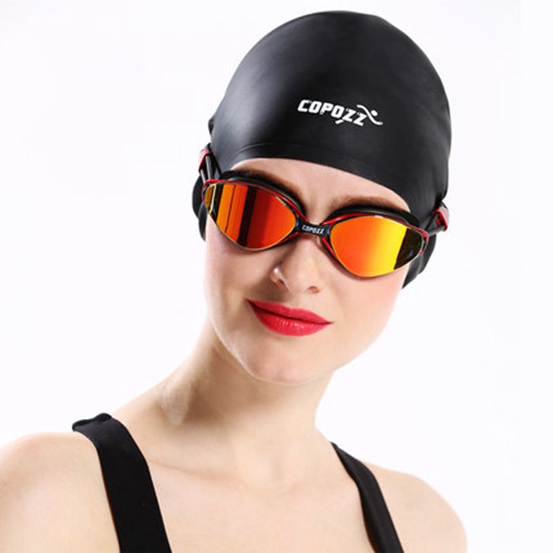 1 STÜCK Erwachsene Badekappen / Schwimmbeckenkappe für Frauen und Männer, Silikon-Tauchkappe