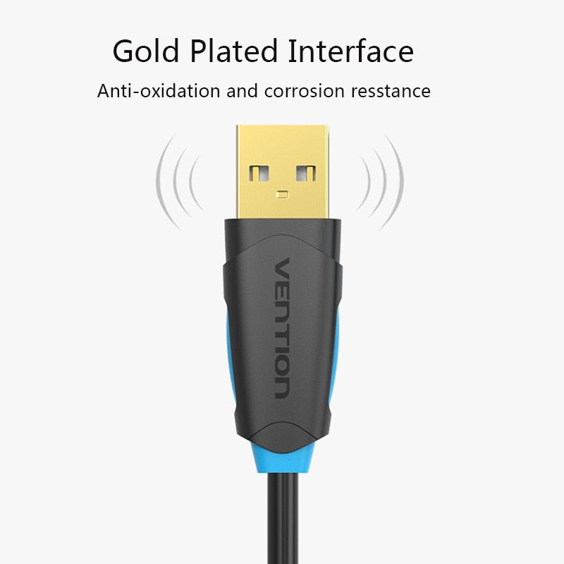 Vention USB2.0 Extension Cable Male to Female Extender Cable USB2.0 Cable Extended for laptop PC USB Extension Cable Data Cable
