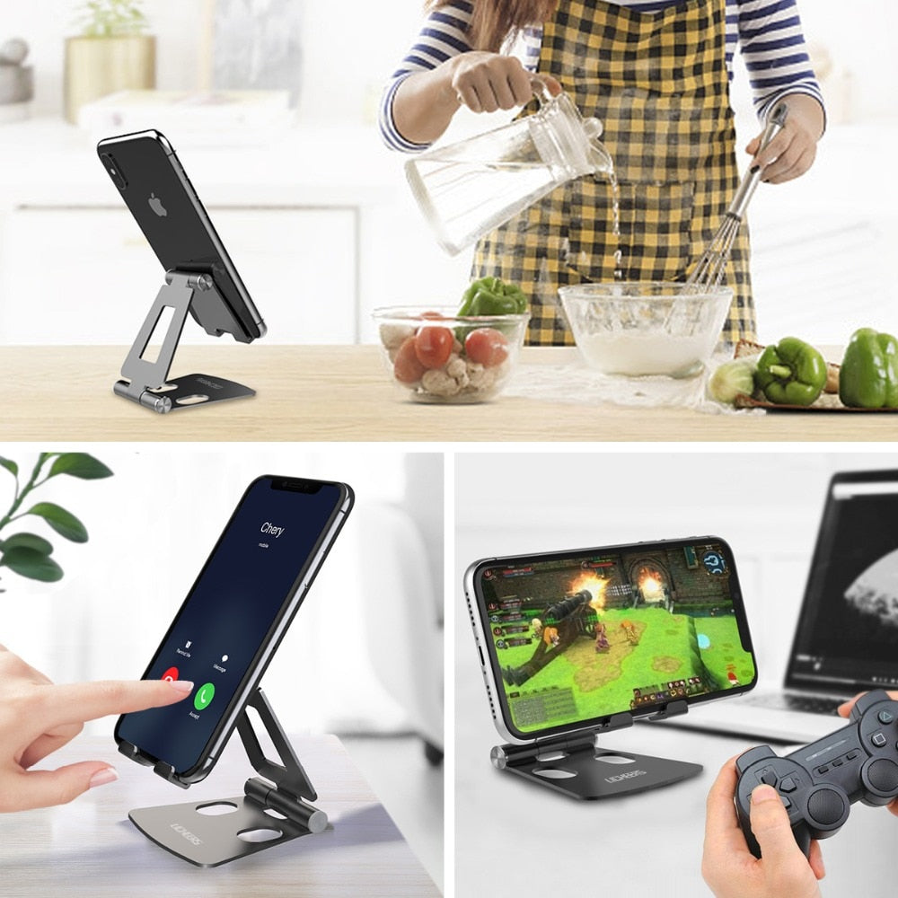 Ausziehbare Handy Ständer, Aluminium Handyhalterung