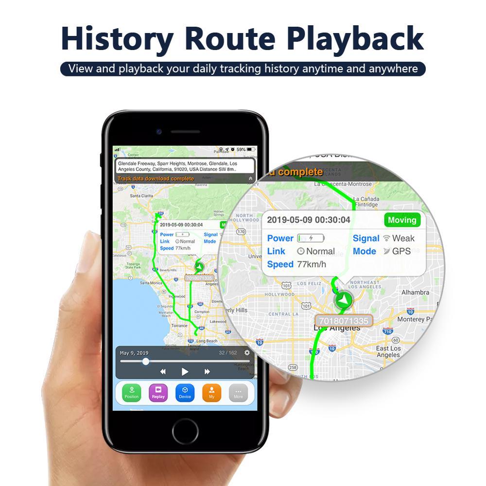 Mini-GPS-Tracker, wasserdicht, eingebaute Batterie, GSM, GPS-Tracker für Auto & Motorrad