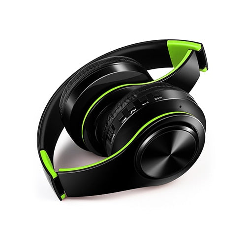 Kabellose Kopfhörer mit 3 EQ-Modi, HiFi Stereo Faltbare Headset