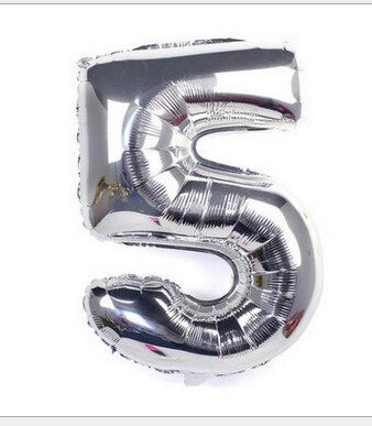 Gold-Silber-Metall-Latexballons 18, 30, 40, 50, 60, 70 Jahre Zahl, Alles Gute zum Geburtstag Jubiläum Partydekoration Erwachsener Folienballon Geschenk