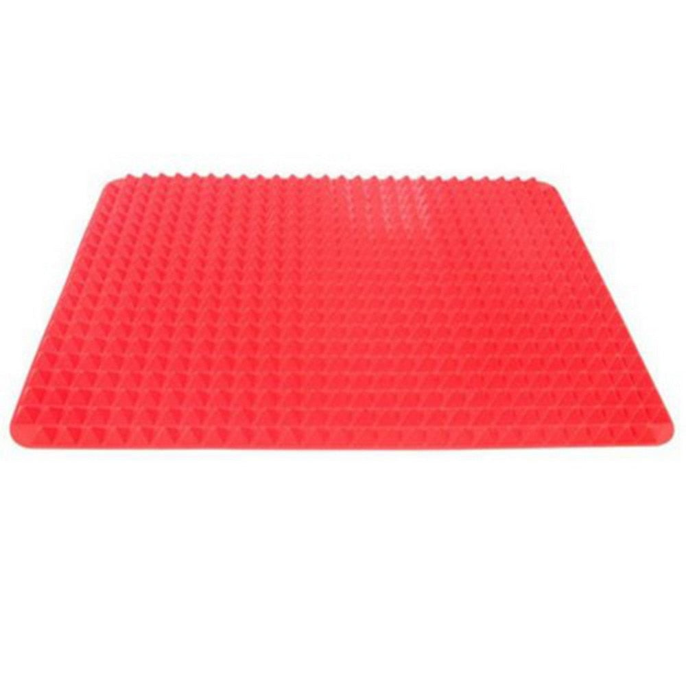 40x27cm Pyramide Backformen Pfanne 4 Farbe Antihaft Silikon Backmatten, Kochmatte Backblech für den Ofen