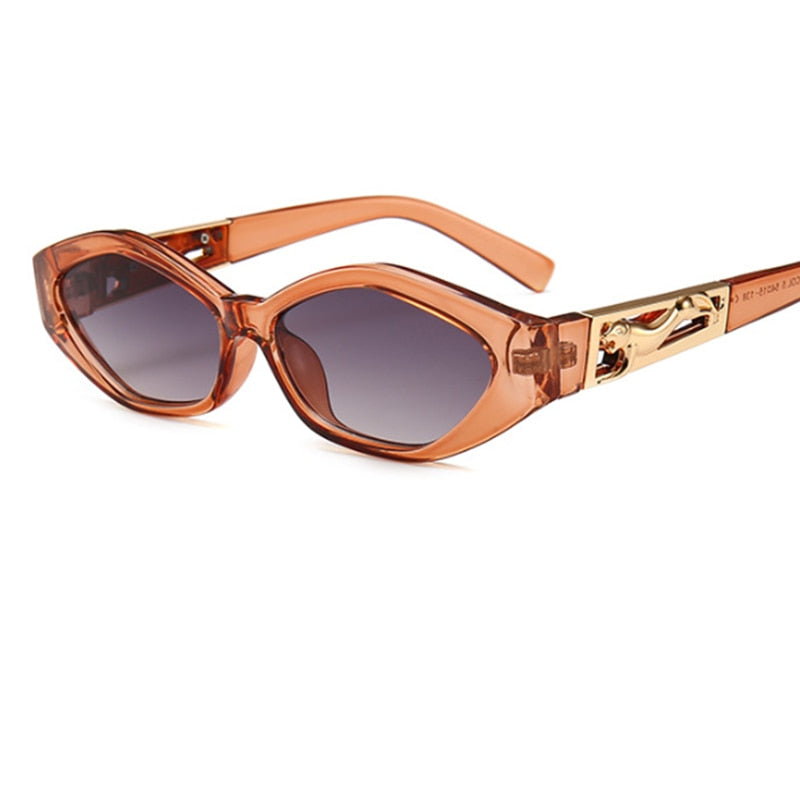 Marke Designer Luxus Sonnenbrille, Oval Rechteck Sonnenbrille Für Damen Qualität UV400