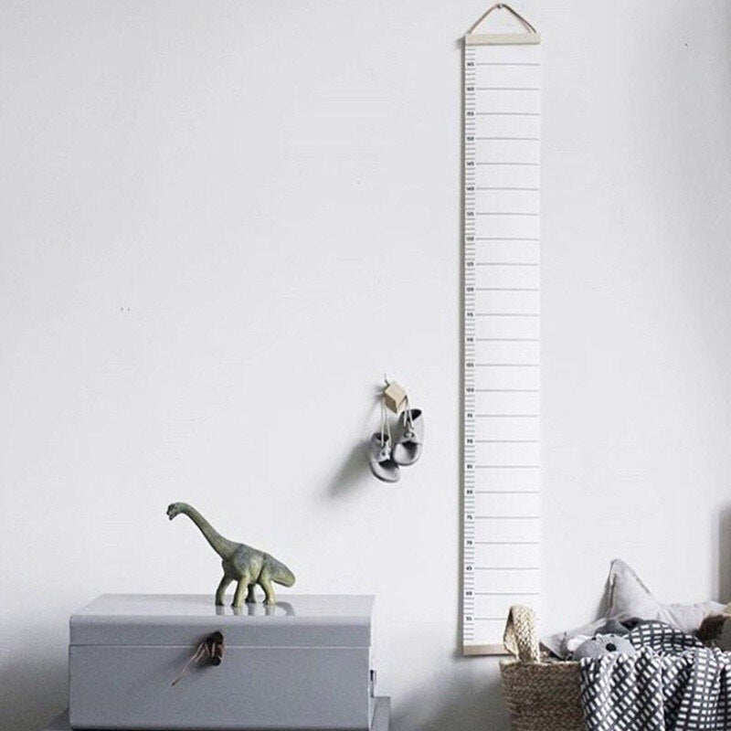 Kinder Messlatten Kinder Höhe Maßnahme Wachstumstabelle Tragbare Nette Wandaufkleber Home Raumdekoration für Kleinkinder Ruler Kids Room 50CM-170CM Wind Chimes Hanging Decor Growth Chart Ruler Scandinavian Decor Nordic Style