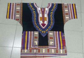 2023 neue Mode Design afrikanischen traditionellen Druck 100% Baumwolle, Dashiki T-Shirt für Herren