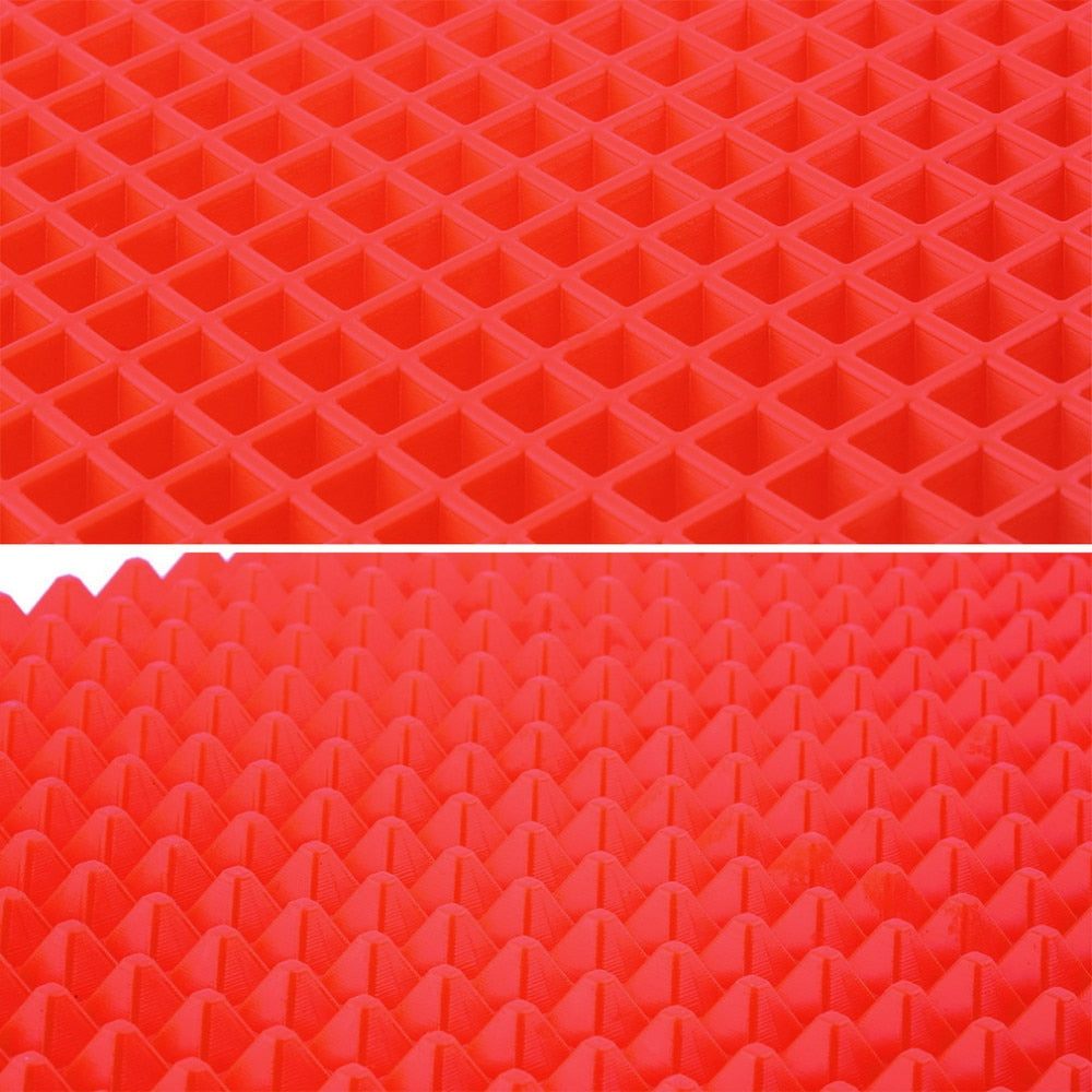 40x27cm Pyramide Backformen Pfanne 4 Farbe Antihaft Silikon Backmatten, Kochmatte Backblech für den Ofen