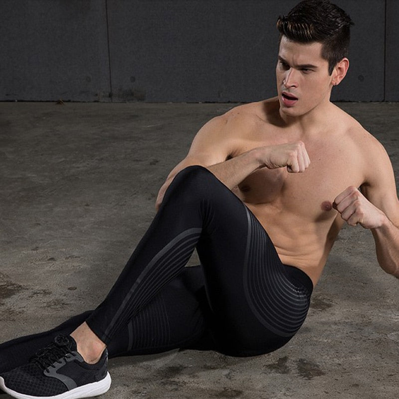 2023 Herren Kompressionshose, Muskeltrainingshose, Gymnastikhose