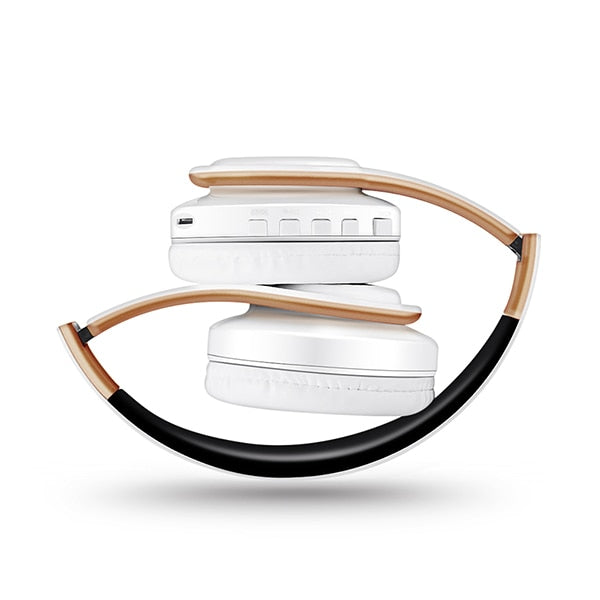 Kabellose Kopfhörer mit 3 EQ-Modi, HiFi Stereo Faltbare Headset