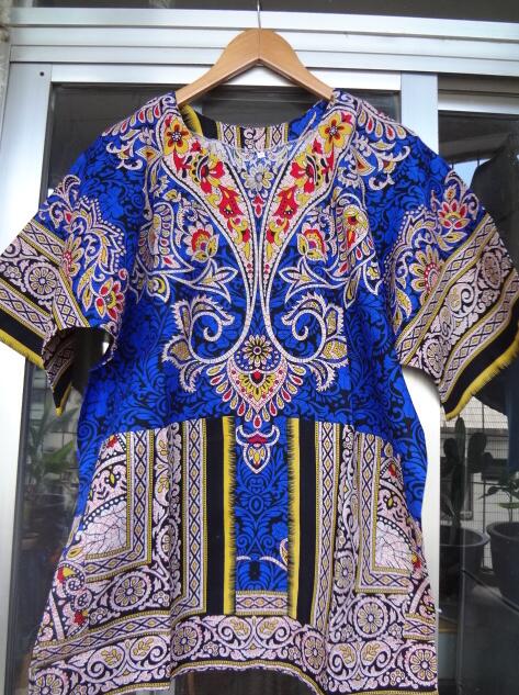 2023 neue Mode Design afrikanischen traditionellen Druck 100% Baumwolle, Dashiki T-Shirt für Herren