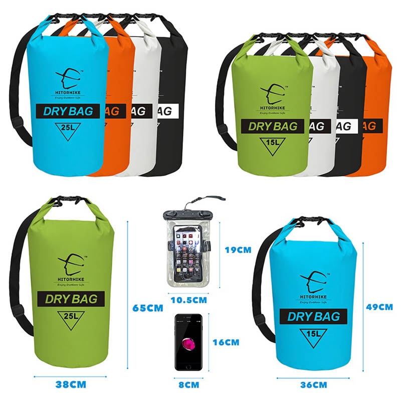 15L, 25L Wasserdichte Tasche, Dry Sack Tasche Für Kanu und Outdoor Sport