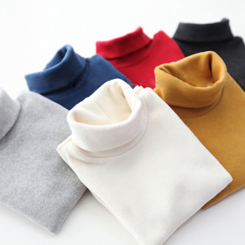 Rollkragen T-Shirt für Mädchen & Junge