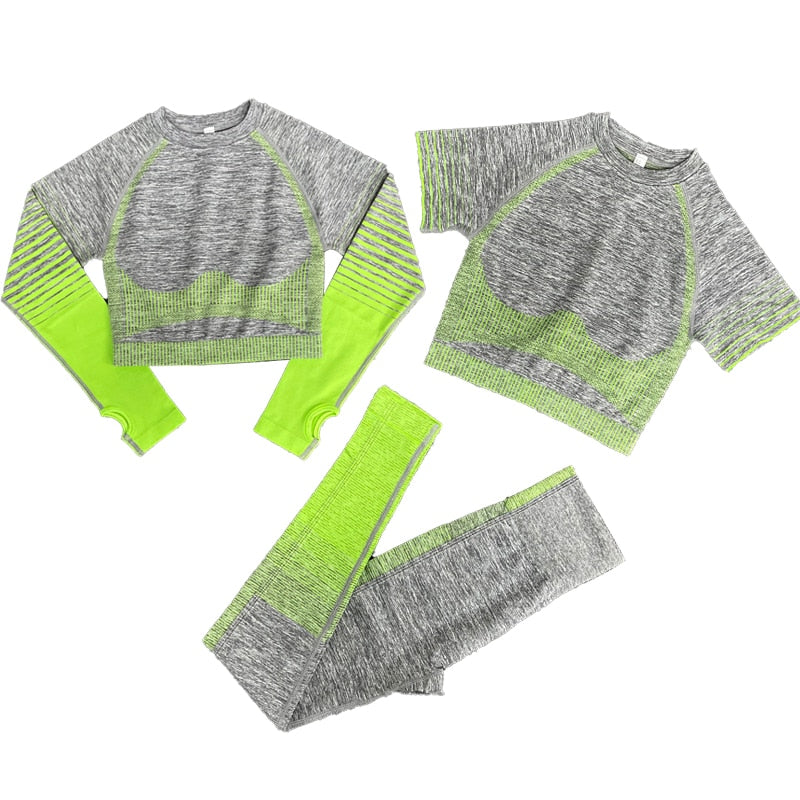 Damen Langarm Laufshirt atmungsaktiver Funktionsshirt , Yoga-Anzüge für Frauen