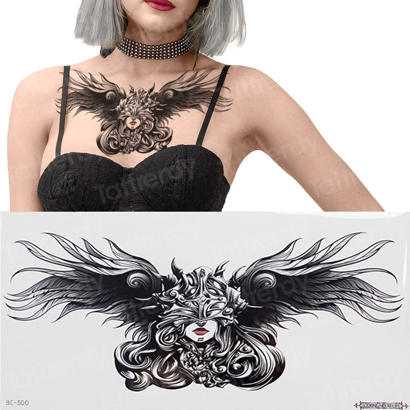temporäre mode Tattoos-Schmuck, Körperaufkleber für Ägypten arabisch indische Sexy Tattoos-Muster