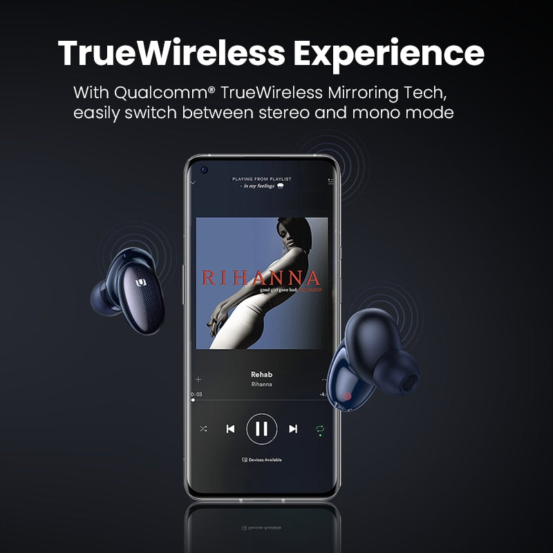 UGREEN HiTune X5 TWS Wireless Earbuds Bluetooth 5.2 Kopfhörer Qualcomm QCC3040