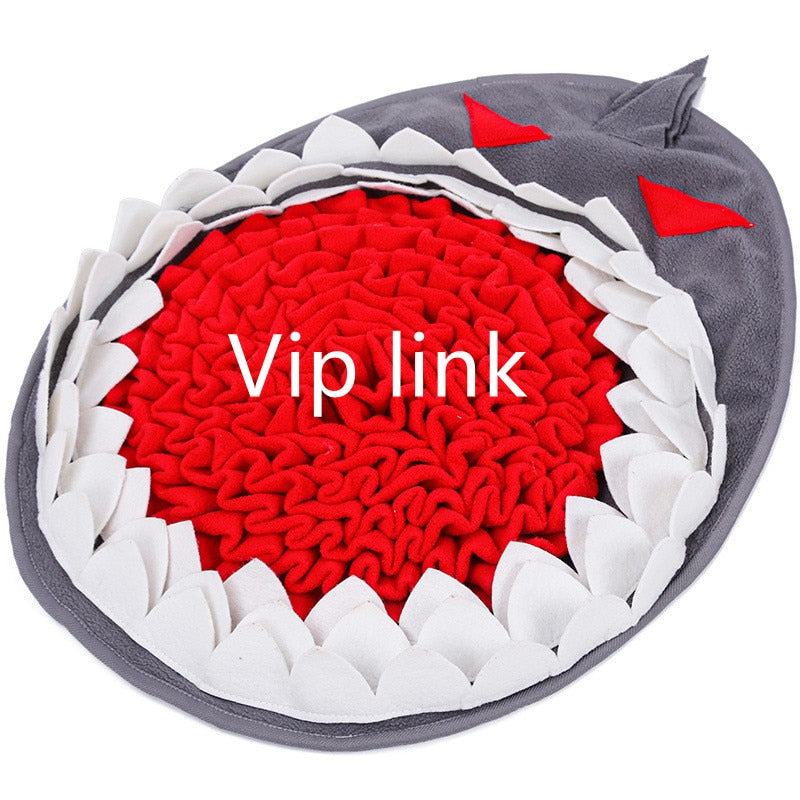 Doorshiping link Hund Spielzeug, Erhöhten IQ Interaktive, Langsam Abgabe Feeder matte, Haustier Puzzle, Puppy Training Spiele Fütterung