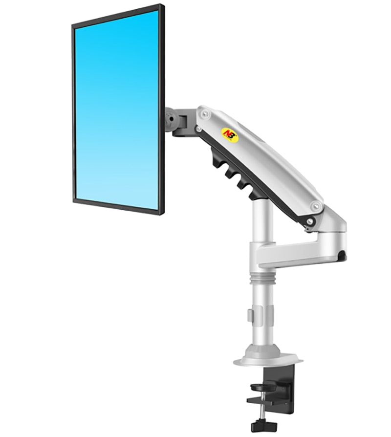 Desktop-Gasfeder 17–27 Zoll; LCD-LED-Monitorhalterung TV-Halterungsarm Vollbeweglicher ergonomischer Monitor-Schreibtischständer mit einer Tragkraft von 2–9 kg