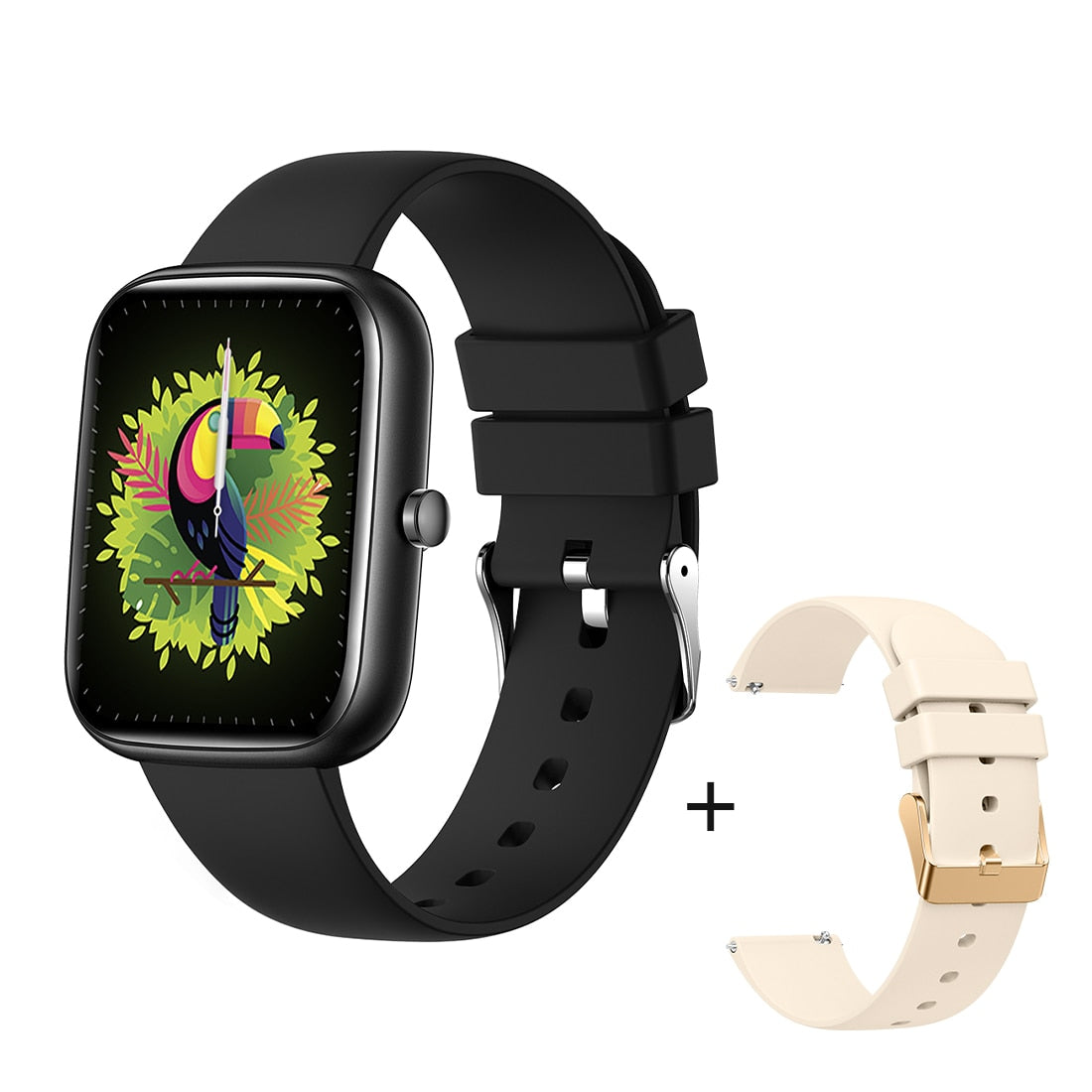 COLMI P8 BR 1,69 Zoll Smart Watch Männer Fitness Tracker IP67 Wasserdicht Bluetooth International Smartwatch für Android iOS Telefon