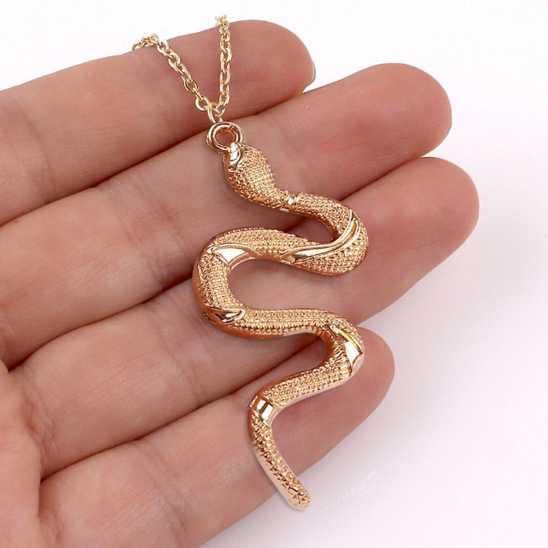 Anhänger Necklace Schlangenhalskette, Minimalistischen Stil Legierung