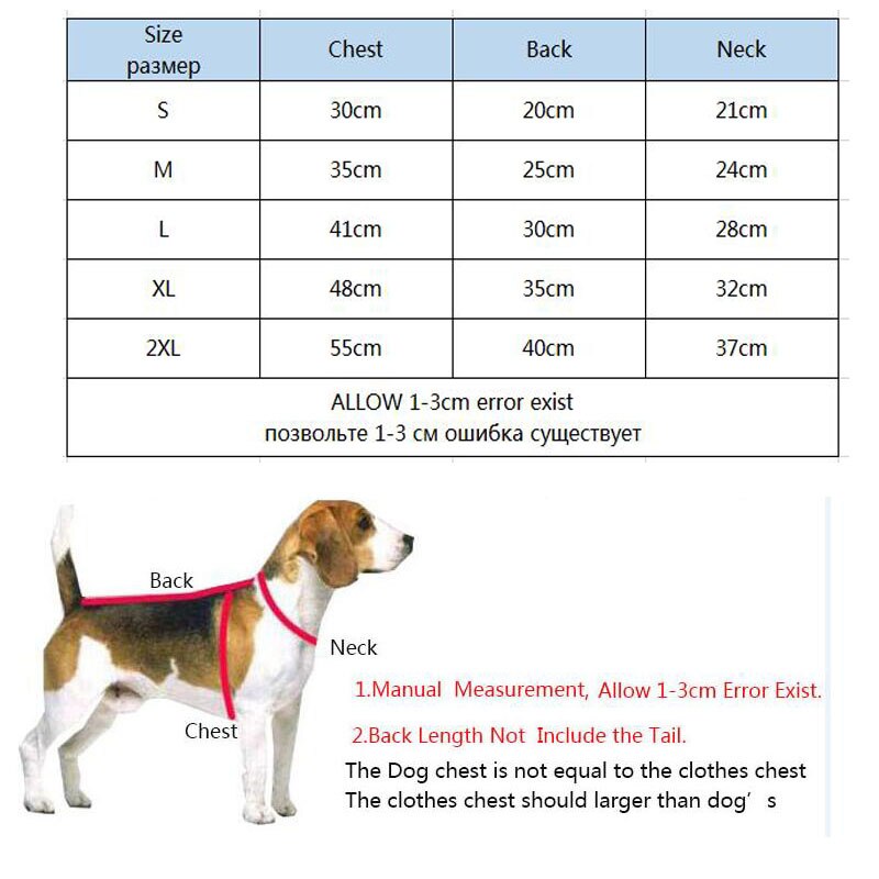Baumwolle Haustierkleidung Bärenmuster Hundepyjamas, Overall 4 Beine Mantel, O-Ausschnitt