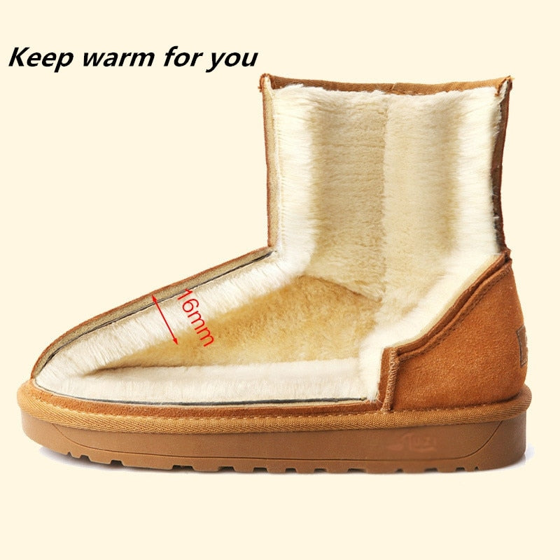 Winter Männer und Frauen Schneestiefel Australien Stil, Wasserdichte Stiefeletten