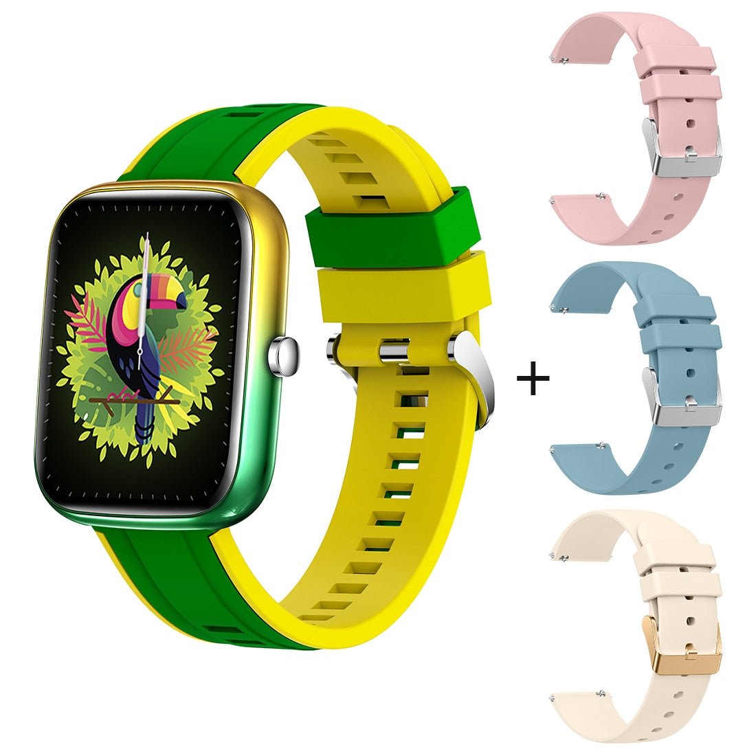 COLMI P8 BR 1,69 Zoll Smart Watch Männer Fitness Tracker IP67 Wasserdicht Bluetooth International Smartwatch für Android iOS Telefon
