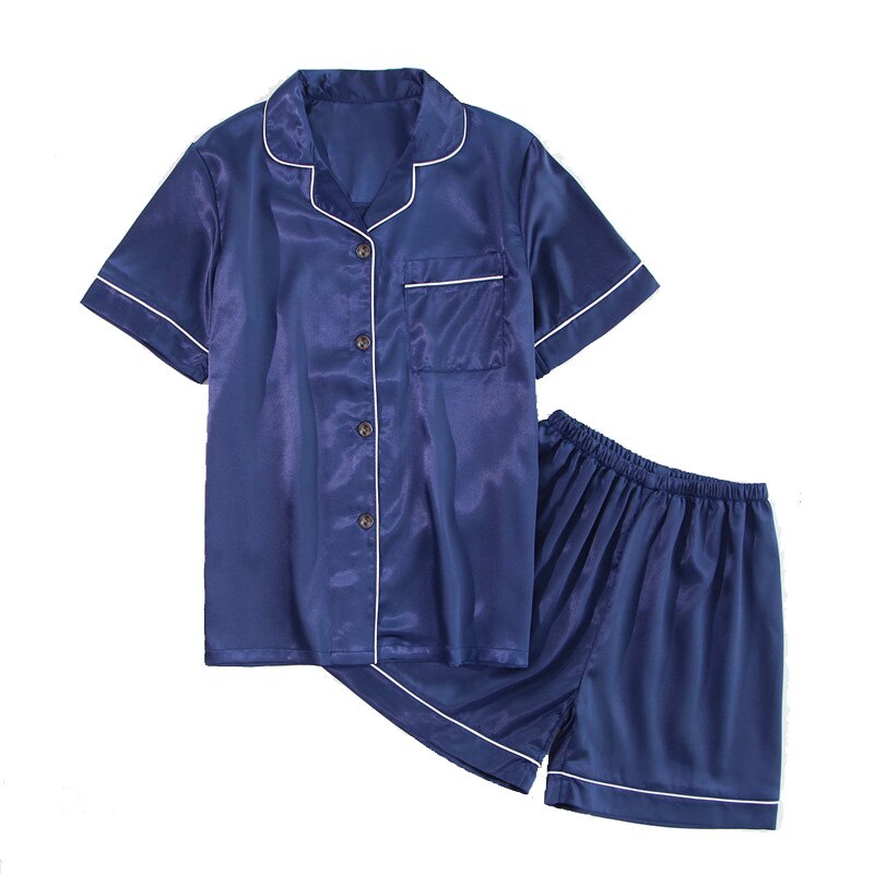 FallSweet Seide Satin Pyjamas Set für Frauen