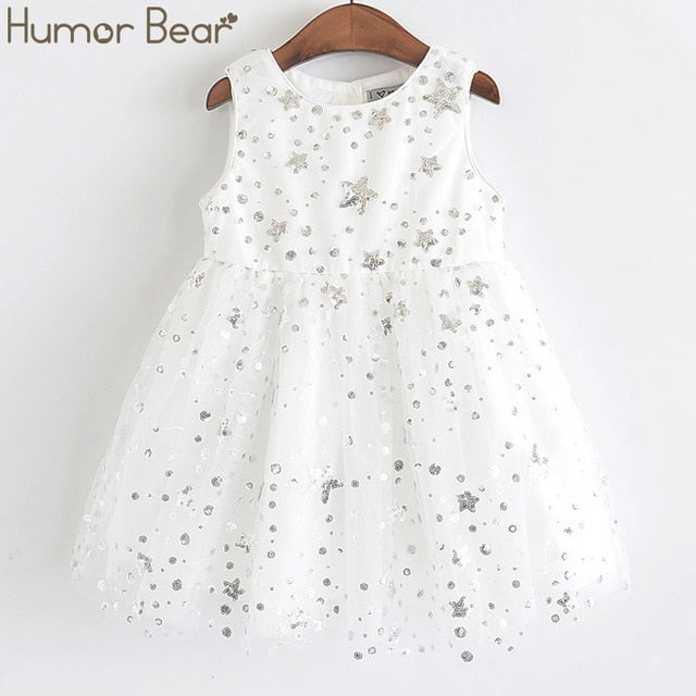 Gestickte Sommer Mädchen Kleid 2022, Mode Partykleid für Prinzessin