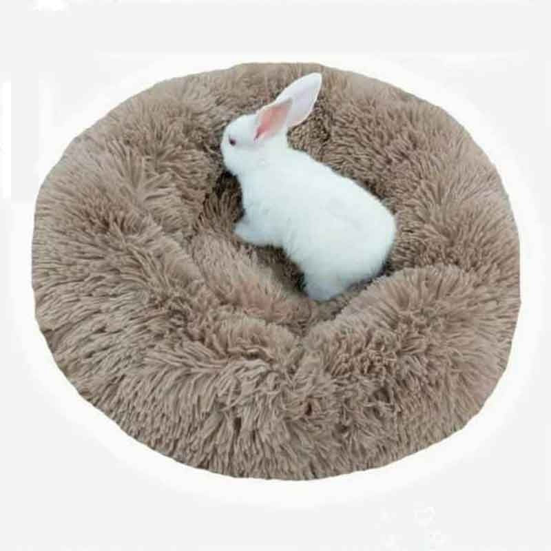 Hundebett, Katzenbett, Hundebetten, Weiche und Bequeme Doughnut Form