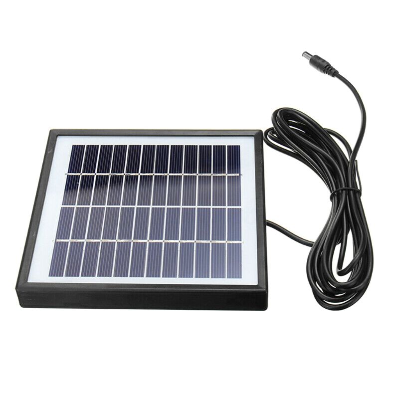 5W 12V Solarpanel Solarmodul Solarzelle Polykristallin für Camping Garten
