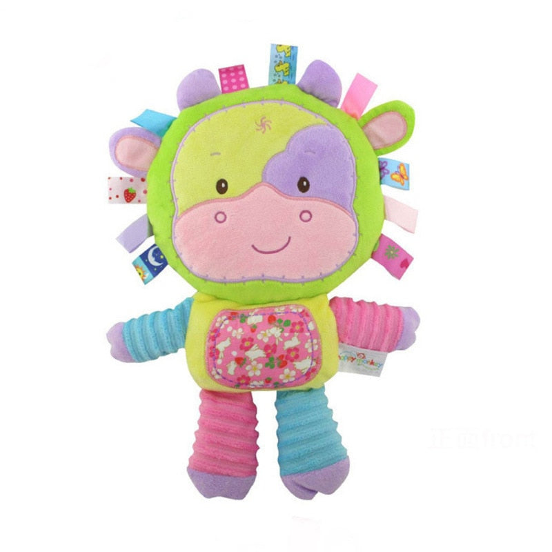 Cartoon Baby Plüsch Rasseln Spielzeug