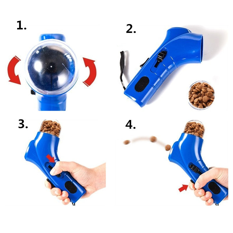 Snacks Launcher Shooter für Hunde