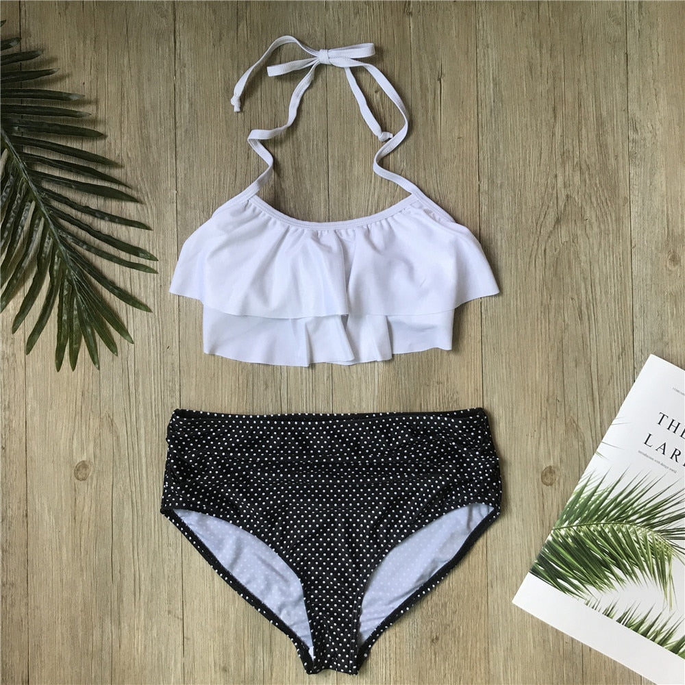 Badeanzug Bikini Set für Kinder Mädchen, Zwei-Stücke Schwimmenanzug für den Sommer