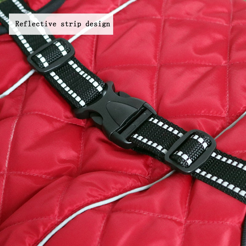 Hund Outdoor Jacke Wasserdicht, Reflektierende Haustier Mantel