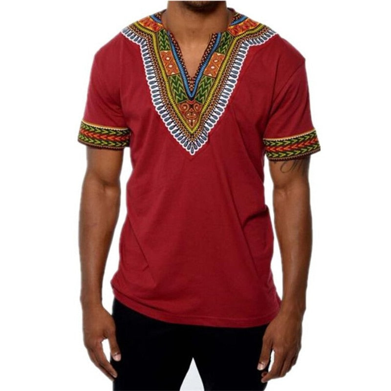 6Color 2023 Mode Sommer für Männer, Top Afrikanische Kleidung