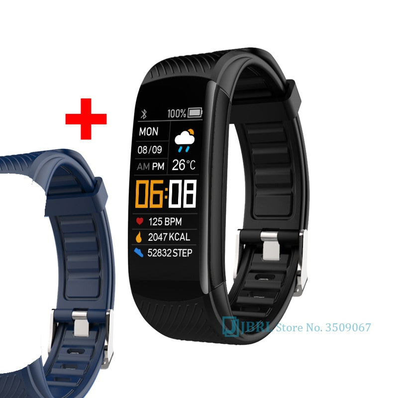 2021 Smart Watch Männer Frauen Sport Smartwatch Fitness Tracker Uhr für Android iOS Pulsmesser Elektronische Uhr Wasserdicht