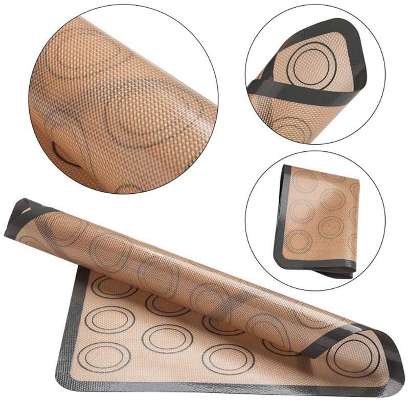 Silikon-Backmatte Pad, Antihaft Roll-Teig Matte