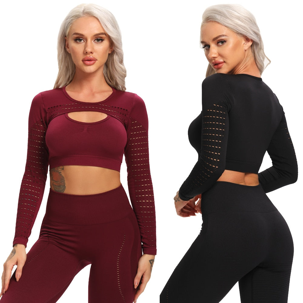 2-teiliges Set Damenanzug für Fitness