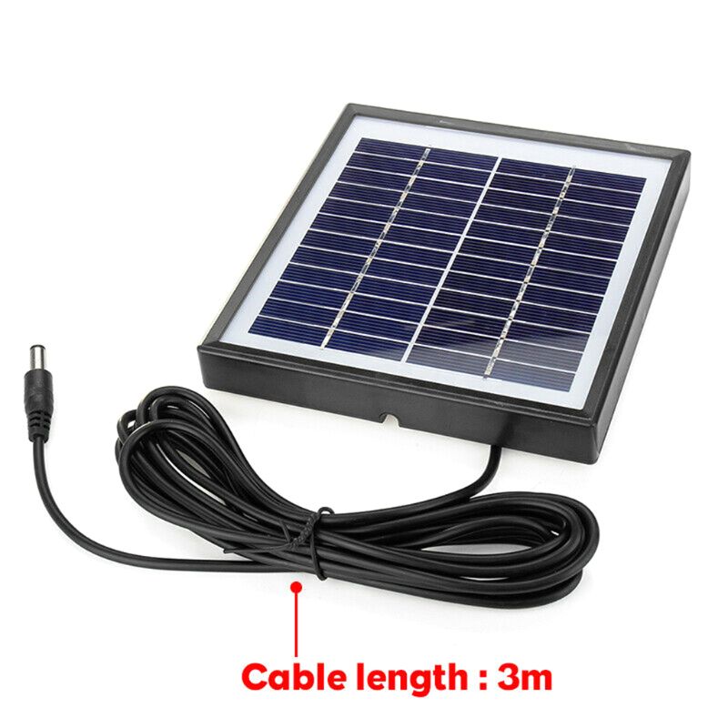 5W 12V Solarpanel Solarmodul Solarzelle Polykristallin für Camping Garten