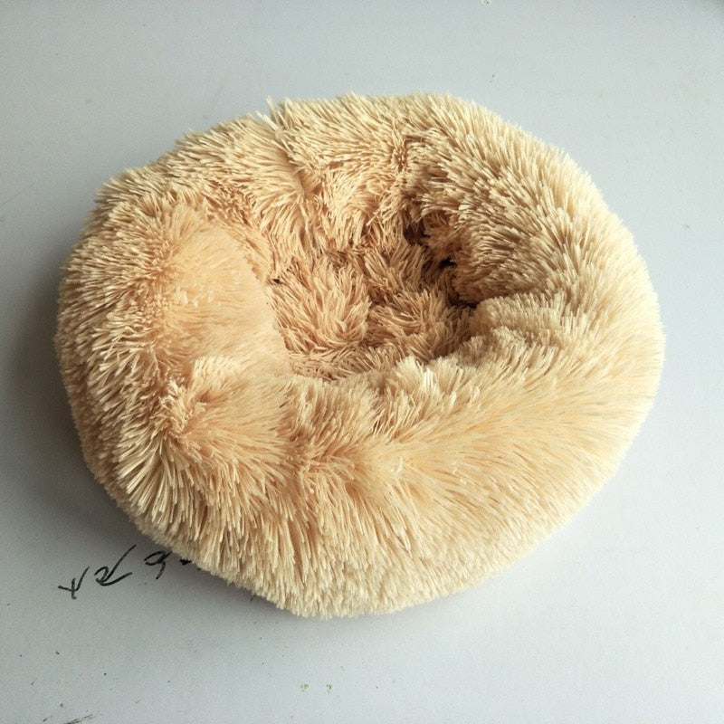 Hundebett, Katzenbett, Hundebetten, Weiche und Bequeme Doughnut Form