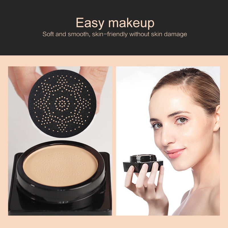 BB Air Cushion Foundation Pilzkopf CC Cream Concealer, Grundton zum Gesicht aufhellen