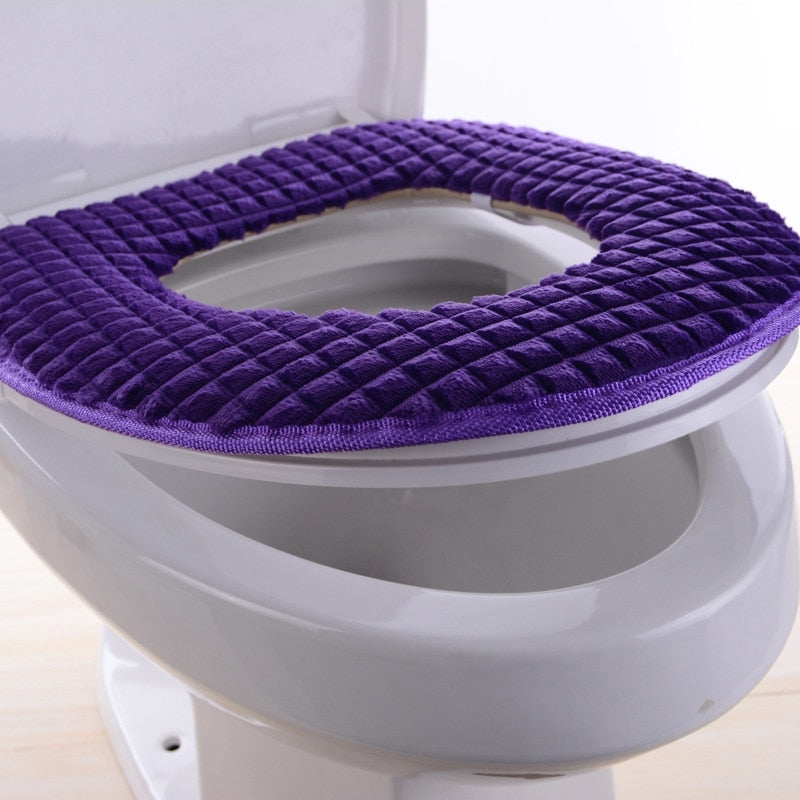 Toilettenkissen, weicher & warmer Toilettensitzbezug