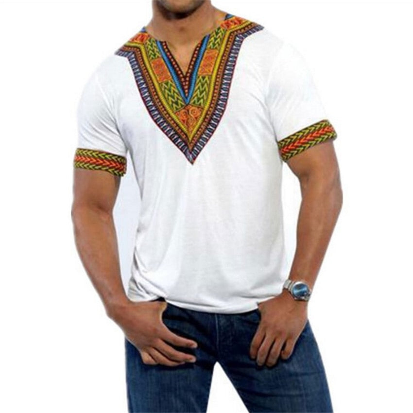 6Color 2023 Mode Sommer für Männer, Top Afrikanische Kleidung